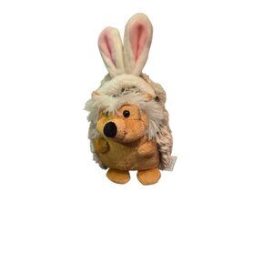 Frankford Hedgehog Bunny Ears Plush Stuffed Animal Toy 7" Kids